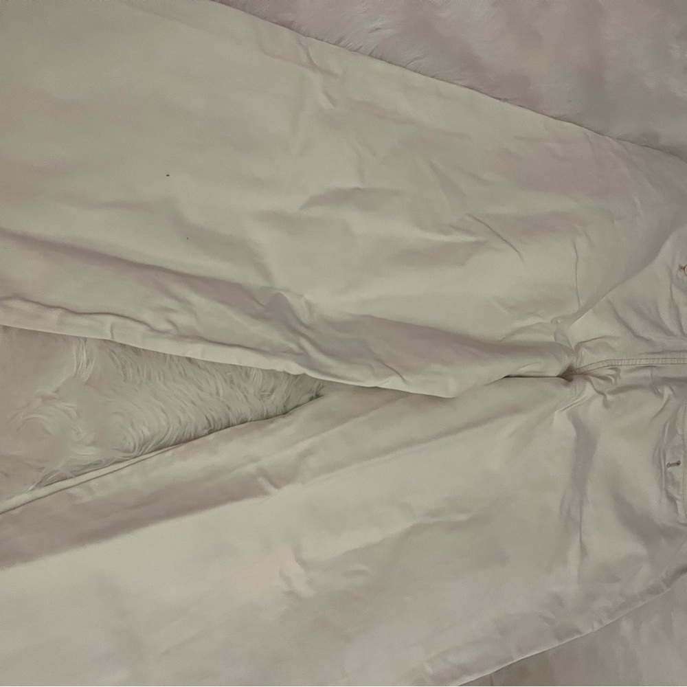 Madewell Off-White Relaxed Chino Pants